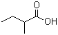 structure of CAS# 116-53-0, DL-2-Methylbutyric acid;2-Methyl butyric acid