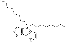 3,3'-Dioctylsilylene-2,2'-bithiophene molecular structure (CAS 1160106-12-6)