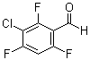 结构式 CAS# 1160573-14-7, 3-氯-2,4,6-三氟苯甲醛