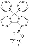 9,9'-Spirobi[9H-fluoren]-4-ylboronic acid pinacol ester molecular structure (CAS 1161009-89-7)