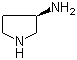 (R)-3-氨基吡咯烷分子结构 (CAS 116183-82-5)