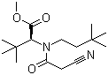 N-(2-Cyanoacetyl)-N-(3,3-dimethylbutyl)-3-methyl-L-valine methyl ester molecular structure (CAS 1162665-53-3)