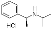 structure of CAS# 116297-12-2, (S)-(-)-N-Isopropyl-1-phenylethylamine hydrochloride