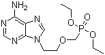 [[2-(6-氨基-9H-嘌呤-9-基)乙氧基]甲基]膦酸二乙酯分子结构 (CAS 116384-53-3)