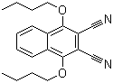 1,4-Dibutoxy-2,3-naphthalenedicarbonitrile molecular structure (CAS 116453-89-5)