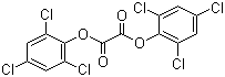 Bis(2,4,6-trichlorophenyl)ethanedioate molecular structure (CAS 1165-91-9)