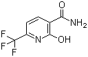 2-Hydroxy-6-(trifluoromethyl)nicotinamide molecular structure (CAS 116548-03-9)