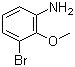 3-Bromo-2-methoxyaniline molecular structure (CAS 116557-46-1)