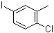 2-Chloro-5-iodotoluene molecular structure (CAS 116632-41-8)