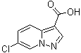 structure of CAS# 1167055-29-9, 6-Chloropyrazolo[1,5-a]pyridine-3-carboxylic acid
