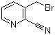 结构式 CAS# 116986-13-1, 3-(溴甲基)吡啶-2-甲腈