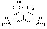 1-Aminonaphthalene-3,6,8-trisulfonic acid molecular structure (CAS 117-42-0)