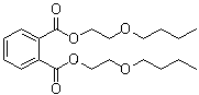 structure of CAS# 117-83-9, 1,2-Benzenedicarboxylic acid 1,2-bis(2-butoxyethyl) ester;Di(2-butoxyethyl) phthalate; Di(ethylene glycol butyl ether) phthalate; Kesscoflex BCP; Kronisol; NSC 4840; Palatinol K; Plasthall 200DBEP; Plasthall DBEP; Sankonol 0882-0; Sansocizer C 1100; beta-Butoxyethyl phthalate