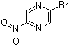 structure of CAS# 117103-53-4, 2-Bromo-5-nitropyrazine