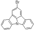 结构式 CAS# 1174032-81-5, 2-溴吲哚并[3,2,1-jk]咔唑