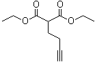 structure of CAS# 117500-15-9, 3-Butynylpropanedioic acid diethyl ester;3-Butynylmalonic acid diethyl ester