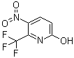 结构式 CAS# 117519-19-4, 6-三氟甲基-5-硝基吡啶-2-醇