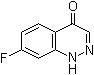 结构式 CAS# 1176417-30-3, 7-氟-4(1H)-噌啉酮