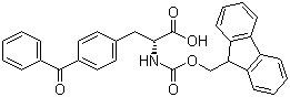 Fmoc-4-benzoyl-D-phenylalanine molecular structure (CAS 117666-97-4)