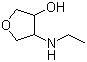 4-(Ethylamino)tetrahydro-3-furanol molecular structure (CAS 1178259-08-9)