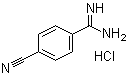 structure of CAS# 117837-77-1, 4-Cyanobenzenecarboximidamide monohydrochloride