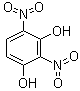结构式 CAS# 118-02-5, 2,4-二亚硝基-1,3-苯二酚