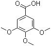 3,4,5-Trimethoxybenzoic acid molecular structure (CAS 118-41-2)