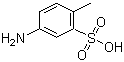 5-Amino-2-methylbenzenesulfonic acid molecular structure (CAS 118-88-7)