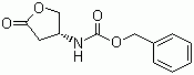 结构式 CAS# 118399-28-3, (R)-5-氧代四氢呋喃-3-氨基甲酸苄酯