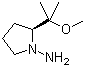 (S)-(-)-1-Amino-2-(1'-methoxy-1'-methylethyl)pyrrolidine  molecular structure (CAS 118535-61-8)
