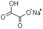 草酸氢钠分子结构 (CAS 1186-49-8)