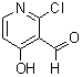 structure of CAS# 1186310-65-5, 2-Chloro-4-hydroxy-3-pyridinecarboxaldehyde