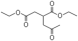 Diethyl acetonylsuccinate molecular structure (CAS 1187-74-2)