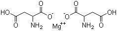 DL-Aspartic acid hemimagnesium salt molecular structure (CAS 1187-91-3)