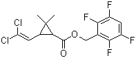 Transfluthrin molecular structure (CAS 118712-89-3)