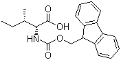Fmoc-D-allo-isoleucine molecular structure (CAS 118904-37-3)