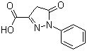 structure of CAS# 119-18-6, 5-Oxo-1-phenyl-2-pyrazolin-3-carboxylic acid;1-Phenylimidazol-5(4H)-one-3-carboxylic acid