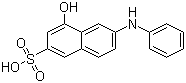 7-Anilino-1-naphthol-3-sulfonic acid molecular structure (CAS 119-19-7)