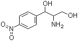 2-Amino-1-(4-nitrophenyl)-1,3-propanediol molecular structure (CAS 119-62-0)