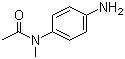 结构式 CAS# 119-63-1, 4'-氨基-N-甲基乙酰苯胺; 对氨基-N-甲基乙酰苯胺; N-甲基-N-乙酰基对苯二胺