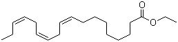 Ethyl linolenate molecular structure (CAS 1191-41-9)