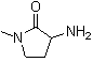 structure of CAS# 119329-48-5, 3-Amino-1-methylpyrrolidin-2-one;3-Amino-1-methyl-2-pyrrolidinone