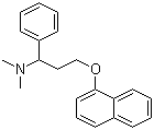 N,N-Dimethyl-alpha-[2-(1-naphthalenyloxy)ethyl]benzenemethanamine molecular structure (CAS 119356-76-2)