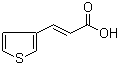 3-(3-Thienyl)acrylic acid molecular structure (CAS 1195-52-4)