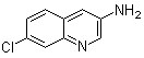 结构式 CAS# 1195710-15-6, 7-氯-3-喹啉胺