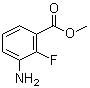结构式 CAS# 1195768-18-3, 3-氨基-2-氟苯甲酸甲酯