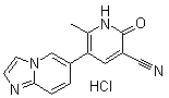 Olprinone hydrochloride molecular structure (CAS 119615-63-3)