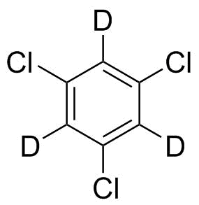 1,3,5-三氯苯-d3分子结构 (CAS 1198-60-3)