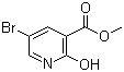 结构式 CAS# 120034-05-1, 5-溴-2-羟基烟酸甲酯