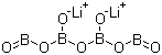 structure of CAS# 12007-60-2, Lithium tetraborate;Dilithium tetraborate
